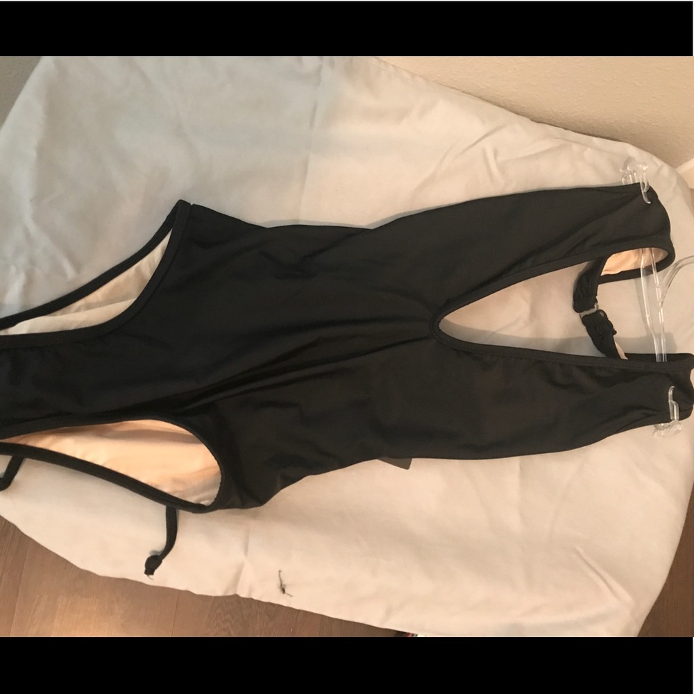 Black one piece